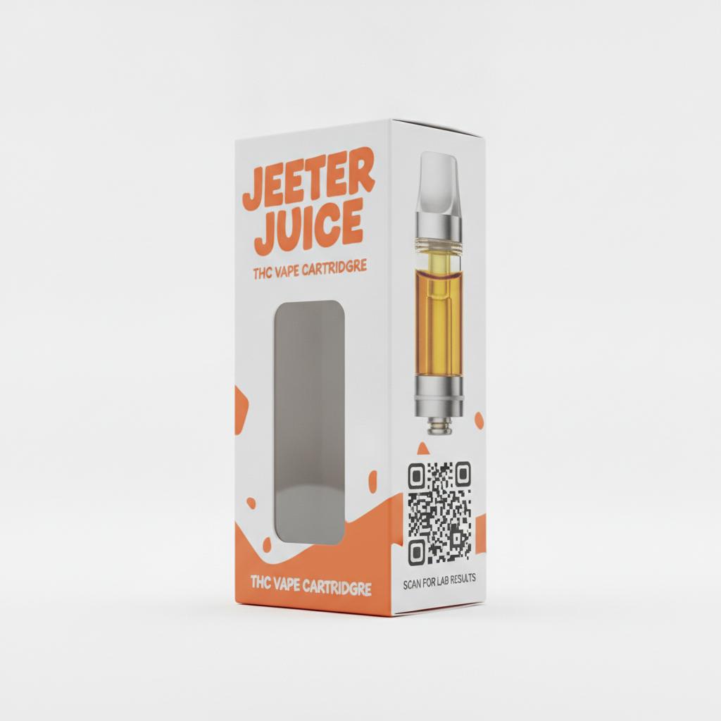 Jeeter THC Vape Dubai - Authentic Full-Spectrum Cartridge