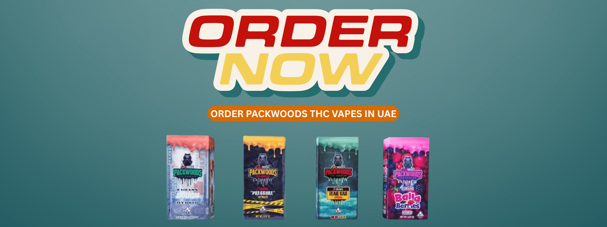 Packwoods THC Vape in Dubai